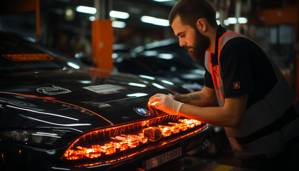 Le sticker BMW : l'étiquette de renommée