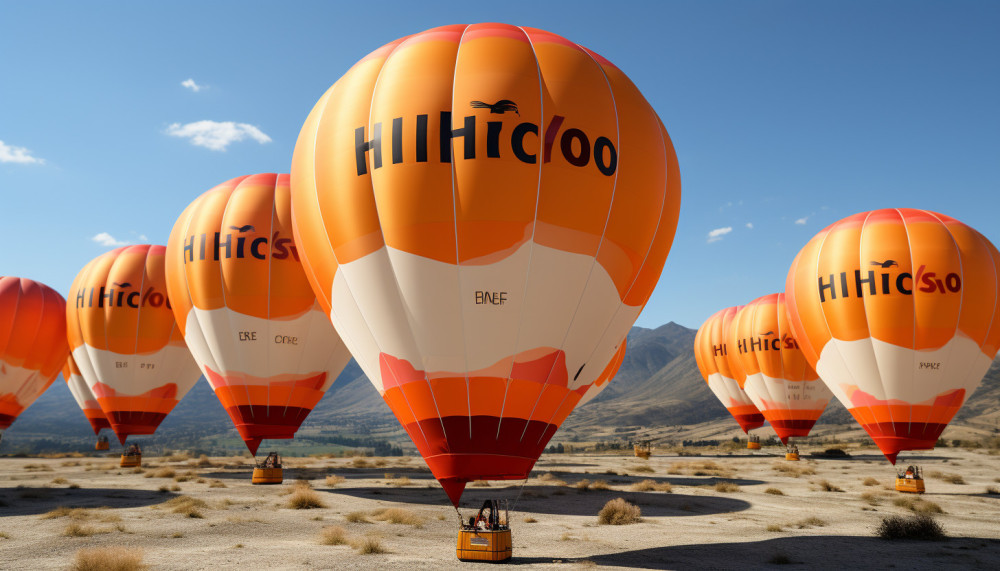 Les avantages de l'utilisation de l'hélium par rapport à l'air chaud pour les montgolfières promotionnelles