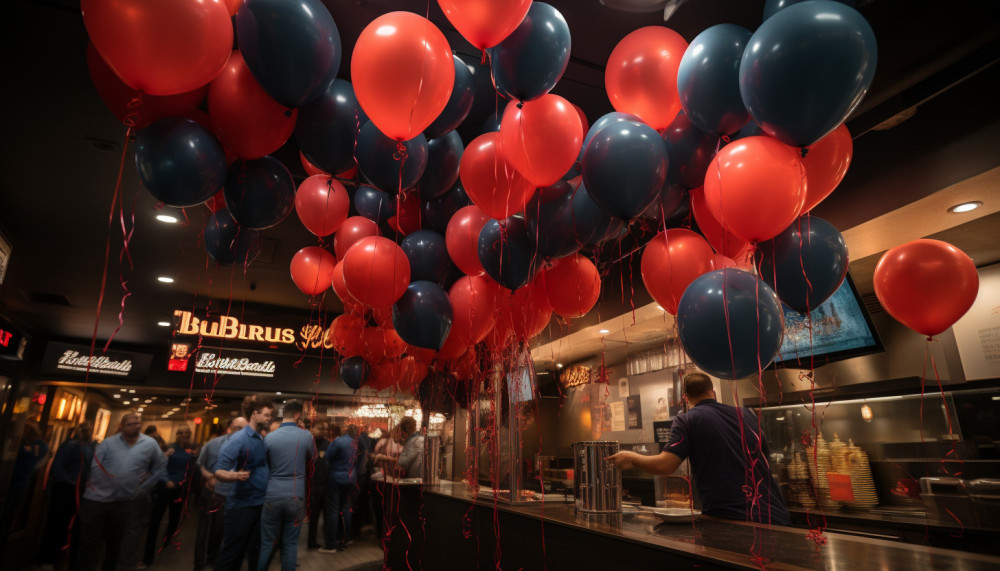 Utilisation des ballons publicitaires hélium pour les ouvertures de franchises